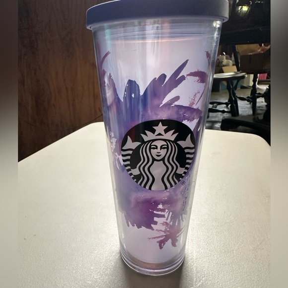 Starbucks Venti Purple Watercolor Cold Tumbler - Picture 5 of 9